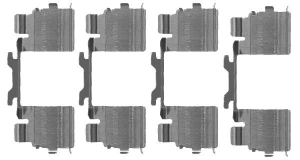 HELLA PAGID Tarvikesarja, jarrupala 8DZ 355 205-111